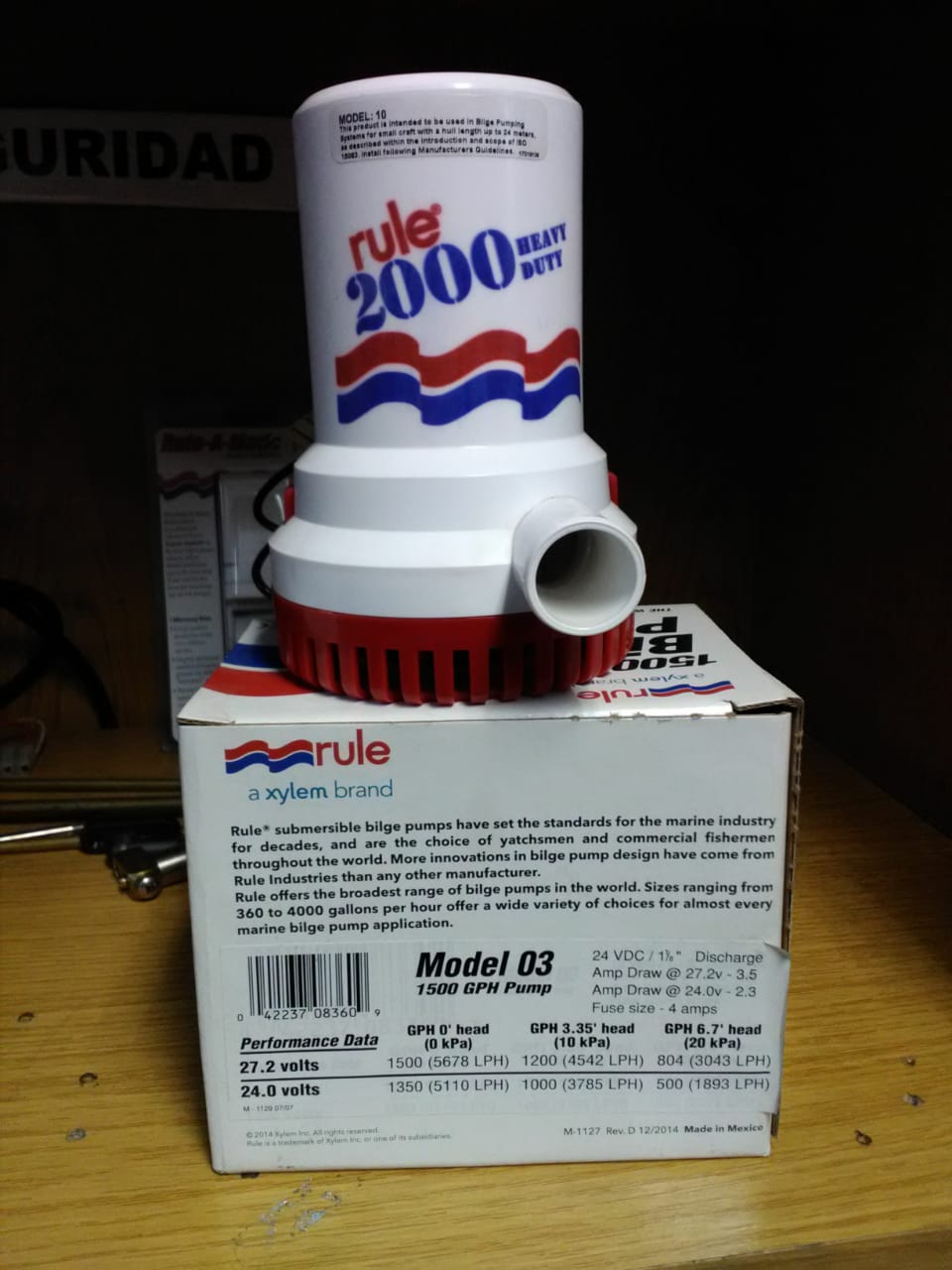BOMBA ACHIQUE SUMERGIBLE