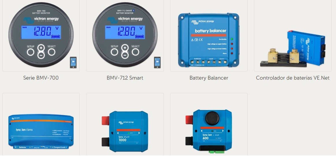 MONITORES DE BATERIA VICTRON