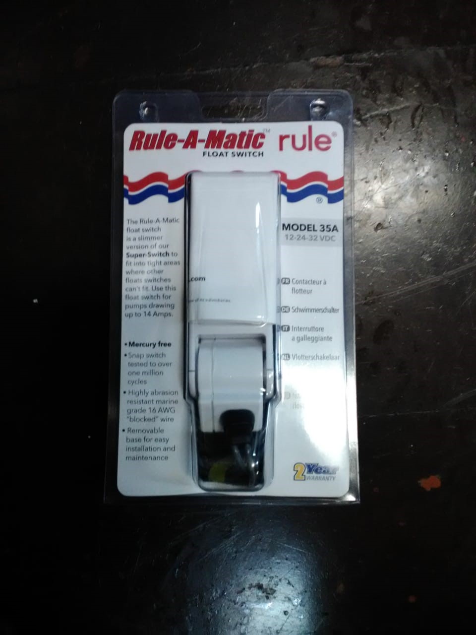 PARTIDOR AUTOMATICO RULE NAUTICO