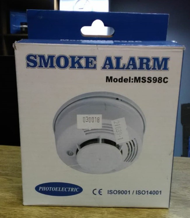 SENSOR ALARMA DE HUMO MSS98C